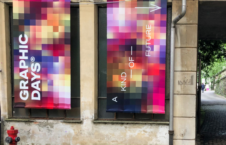 Exhibition entrance Graphic Days